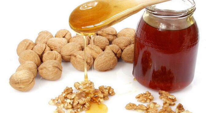 ореви и мед за зголемување на потенцијата